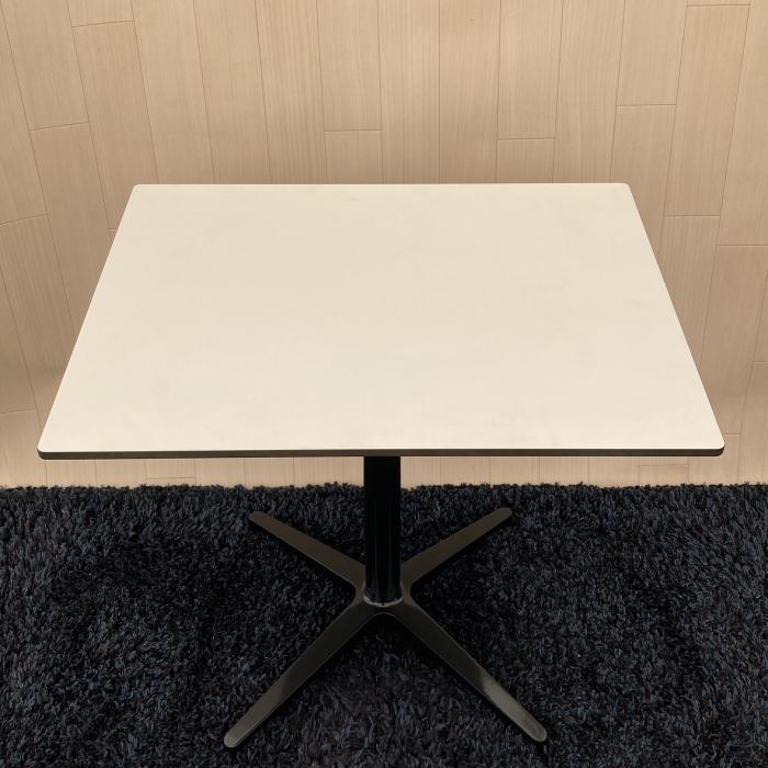  used Vitra vi tiger angle table Bistro table white Cafe table square dining table Cafe angle table 