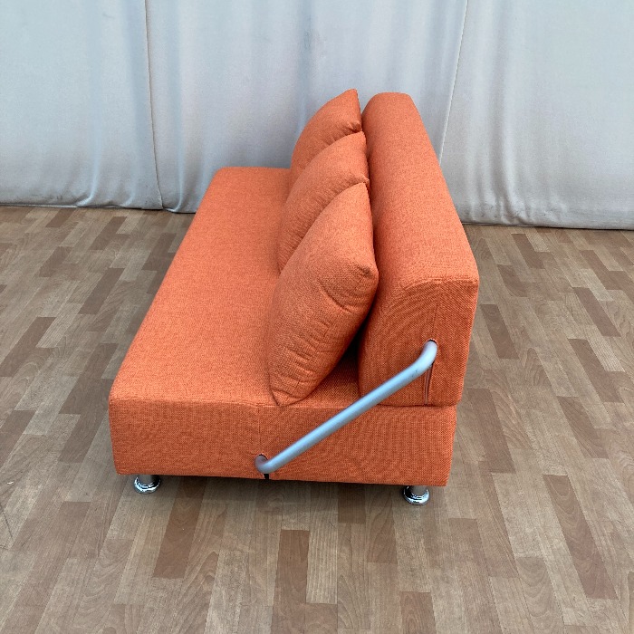  used sofa orange 3 seater .3 person for sofa bed sofa bed orange elbow none sofa regular price approximately 8 ten thousand jpy 