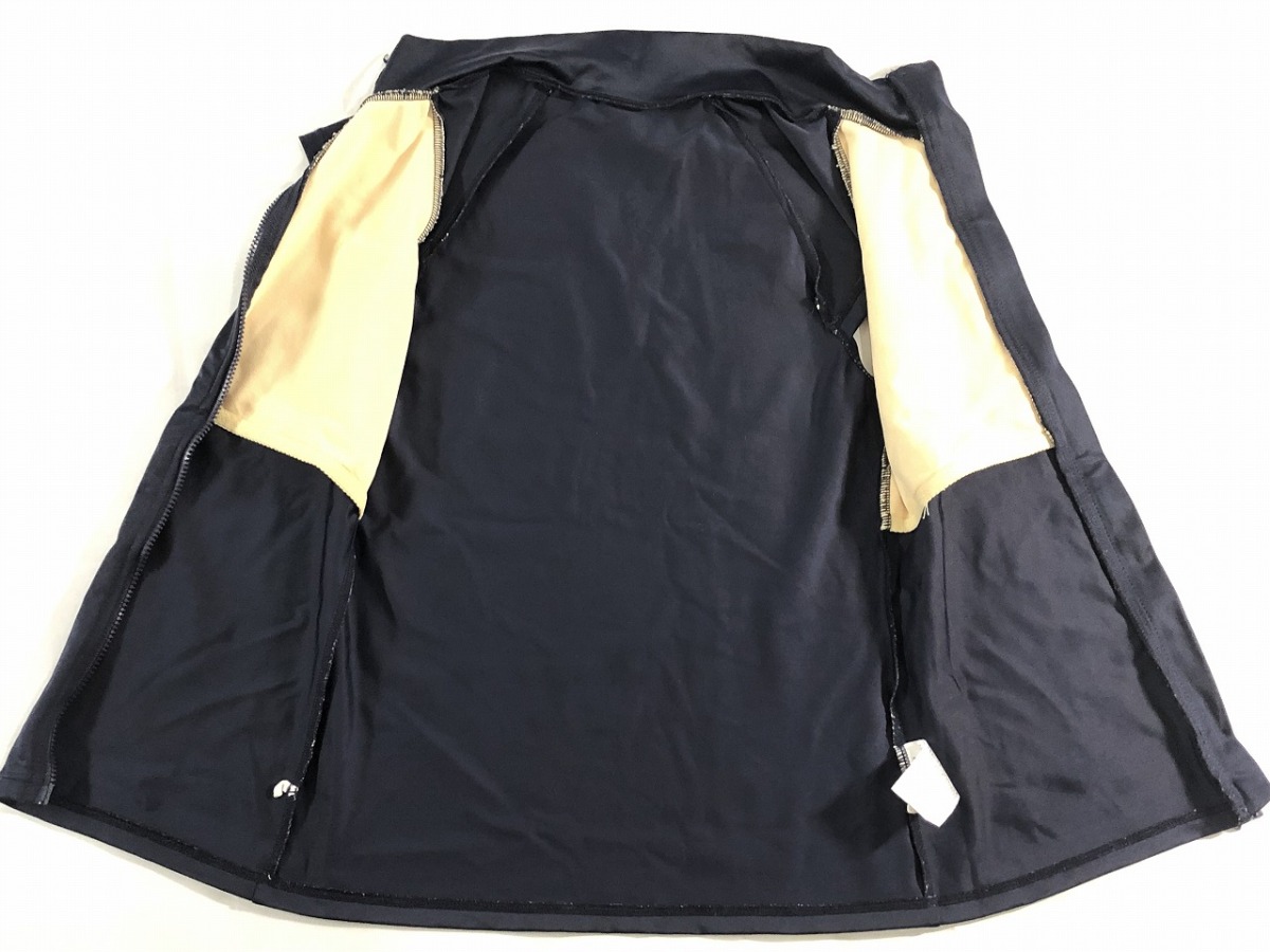 No-brand Junior девочка раздельный полный Zip школьный купальник темно-синий 160 б/у стоимость доставки 185 иен 
