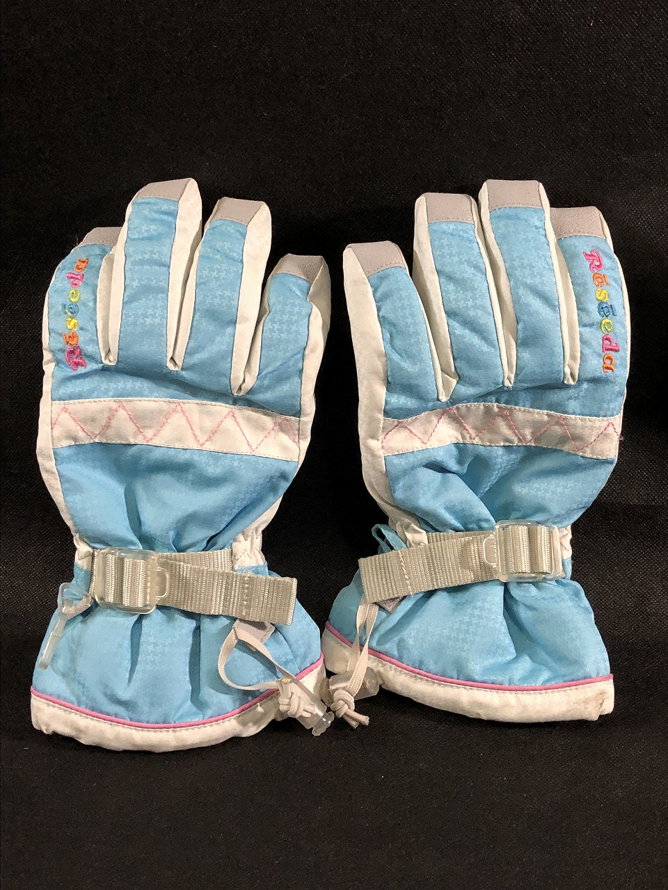 Reseeda Kids девочка snow перчатка перчатки синий пепел L прекрасный товар стоимость доставки 185 иен снежные игры 