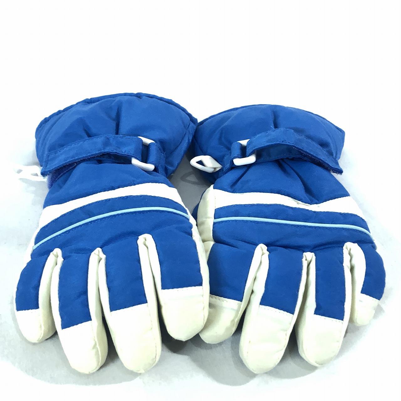  No-brand Kids мужчина обратная сторона ворсистый snow перчатка перчатки синий белый прекрасный товар стоимость доставки 185 иен 