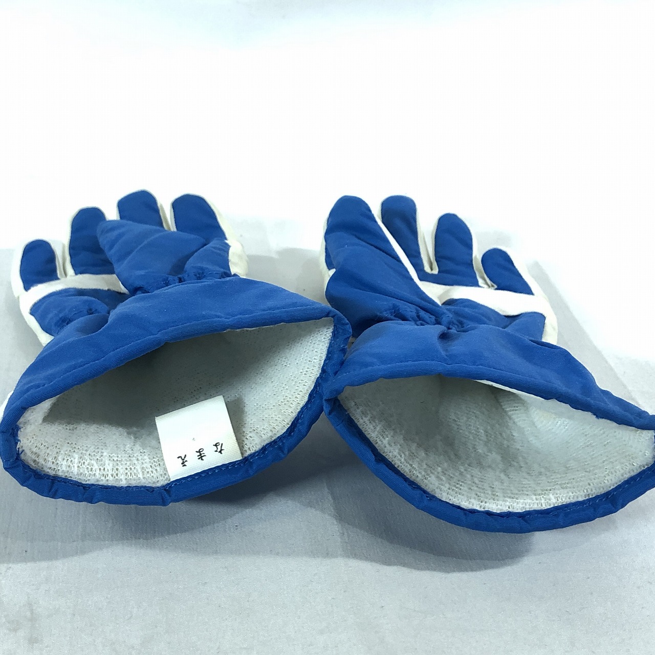  No-brand Kids мужчина обратная сторона ворсистый snow перчатка перчатки синий белый прекрасный товар стоимость доставки 185 иен 