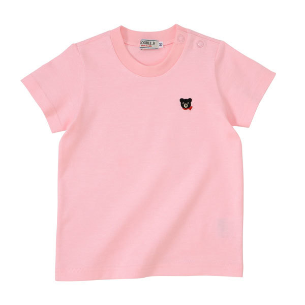 *30%OFF sale * Miki House Dub ruby mikihouse B kun embroidery short sleeves T-shirt (80*90*100*110*120*130*140*150)