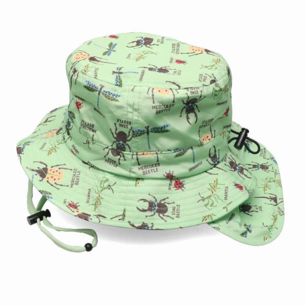 *30%OFF распродажа * Kids four reKids Foret насекомое рисунок динозавр рисунок водоотталкивающий UV cut шляпа шляпа (50*52*54*56) outlet 