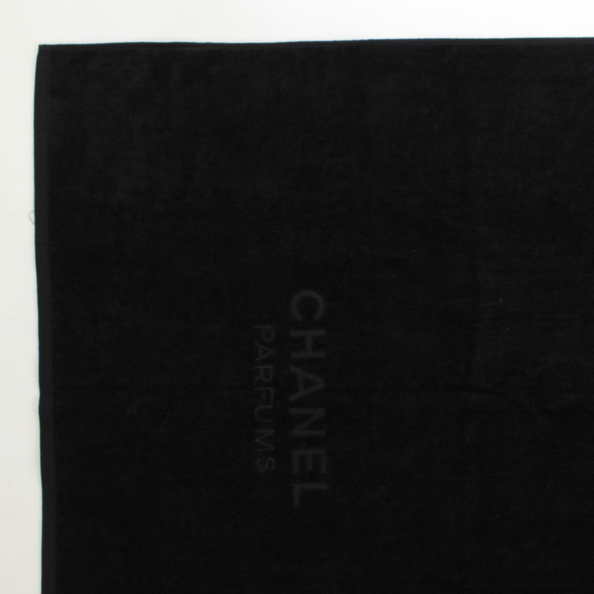 [ Chanel ]Chanel пляж полотенце банное полотенце 2002 черный духи бутылка [ б/у ][ стандартный товар гарантия ]37334