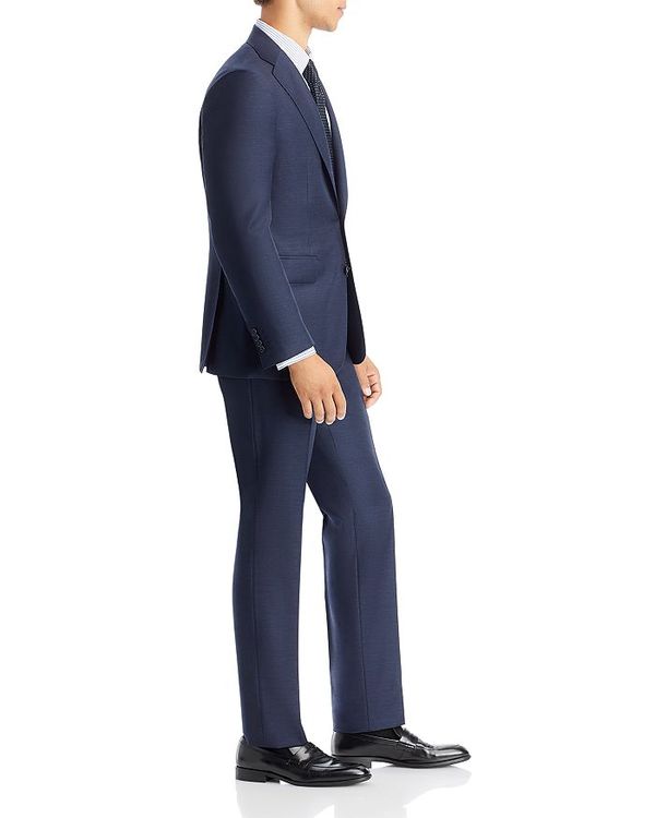  kana -li мужской casual брюки низ Capri Melange Twill Solid Slim Fit Suit