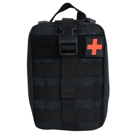 me Dick pouch MOLLE correspondence velcro separation type IFAK emergency place . patch attaching [ black ] recommendation army for first-aid kit medicine box 