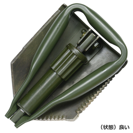  England army discharge goods folding spade three folding resin made case attaching olive gong b[ with defect ] England land army Britain army 