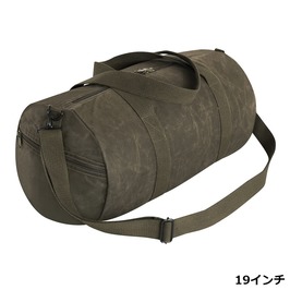 ROTHCO duffel bag waterproof processing canvas cloth shoulder with strap .[ olive gong b/ 24 -inch ] Rothco 