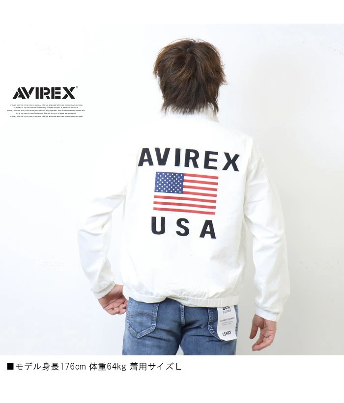 SALE распродажа AVIREX Avirex dolizla- жакет US флаг свет внешний блузон мужской Avirex бесплатная доставка 783-3155003 7833155003