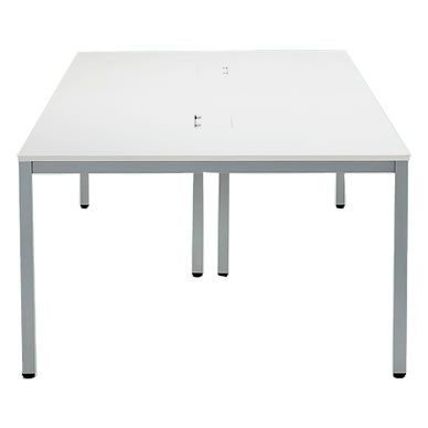 OAmi-ting стол W2400xD1200 белый ATW-2412-AF2a-ruefya мака wa