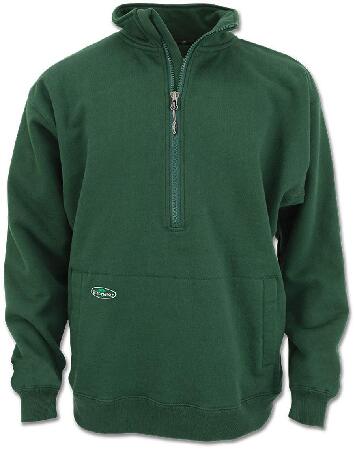  free shipping Arborwear men's double Schic 1/2 Zip sweatshirt, forest green,M parallel import 