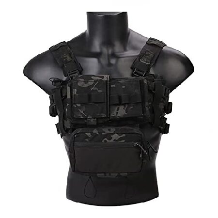 бесплатная доставка EMERSONGEAR Tactical Micro Vest for Outdoor Sports (Multicam Black) параллель импорт 