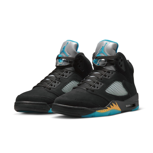 NIKE AIR JORDAN 5 "AQUA" DD0587-047 （ブラック/タクシー/アクアトーン） Jordan エア ジョーダン 5 メンズスニーカーの商品画像