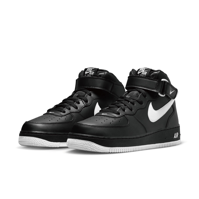 AIR FORCE 1 MID '07 "BLACK WHITE" DV0806-001 （ブラック/ブラック/ホワイト）