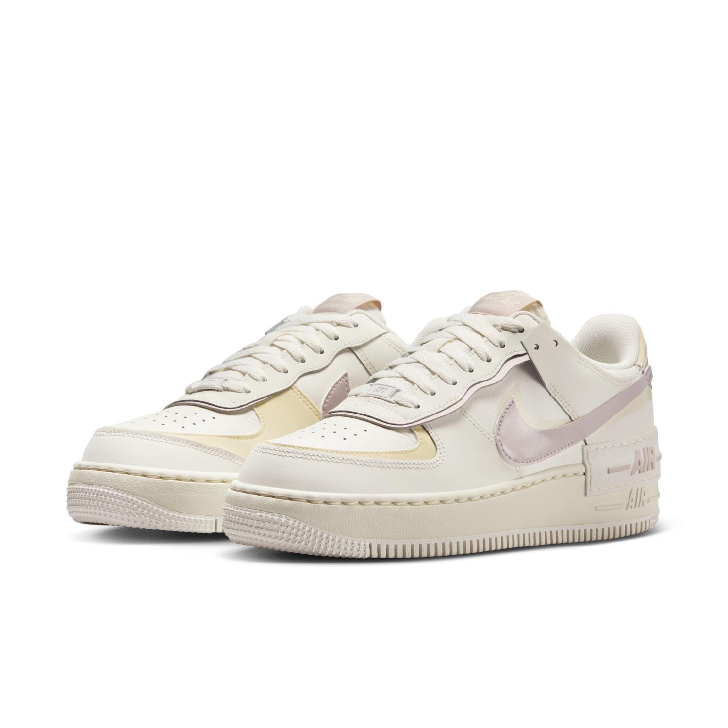 NIKE WMNS AIR FORCE 1 SHADOW "SAIL PLATINUM VIOLET COCONUT MILK" DZ1847