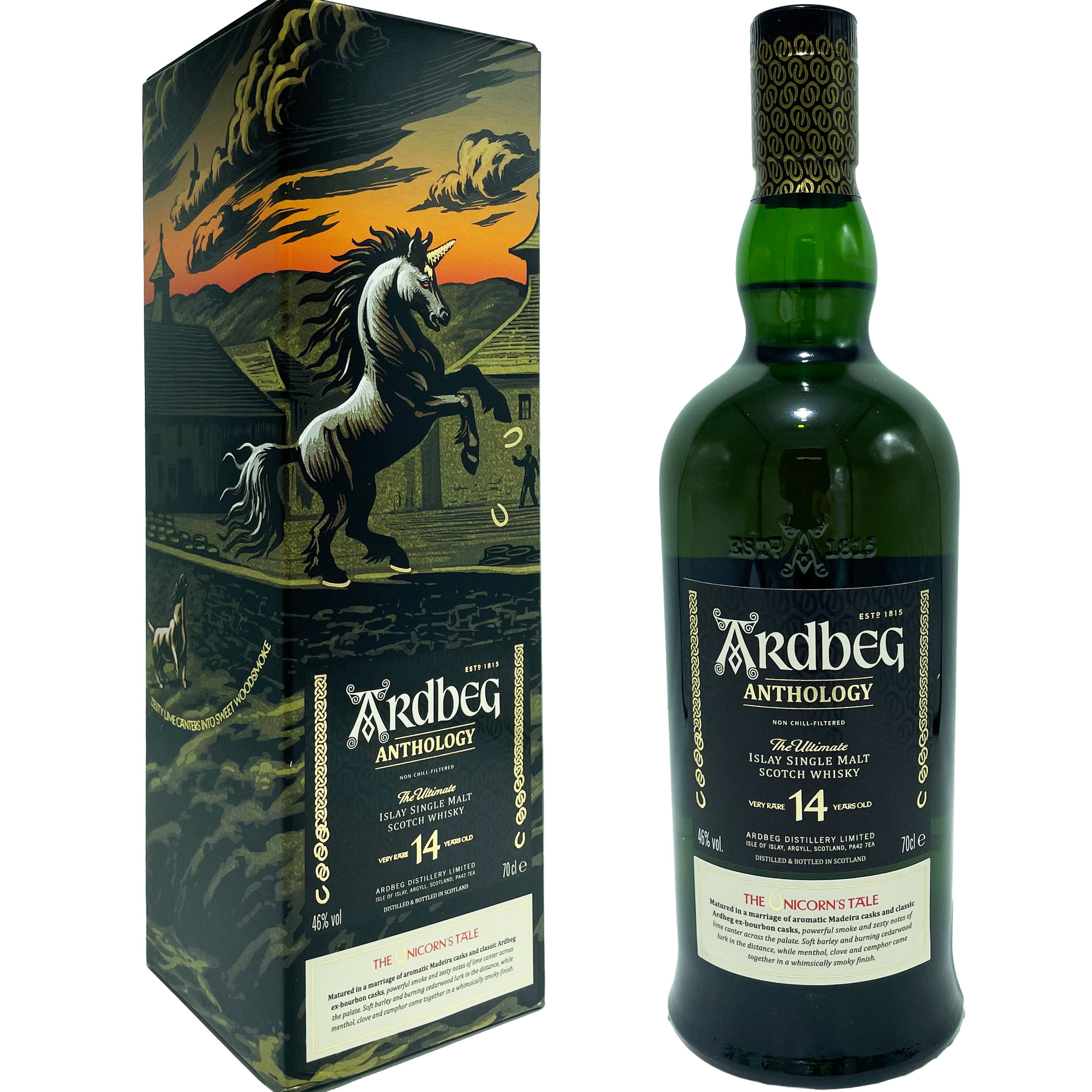 【新品未開栓】アードベッグ アンソロジー 14年 ユニコーンズテイル ARDBEG（アードベッグ） 【箱なし】 14年 アンソロジー ユニコーンズ