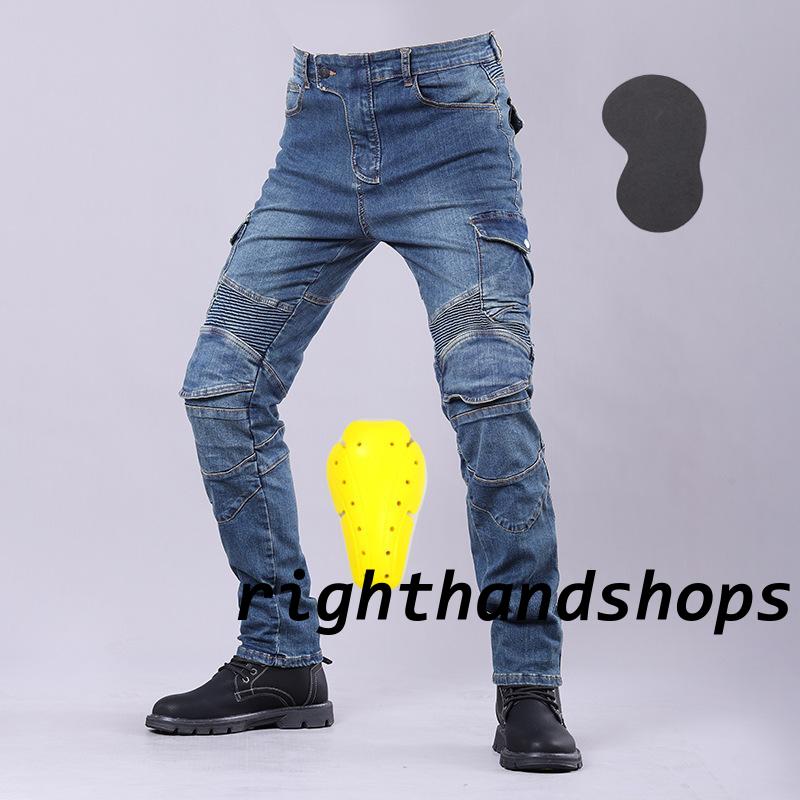  bike pants bike Denim pants for motorcycle bike wear summer autumn winter men's Denim protector attaching ventilation . manner bike jeans enduring . Rider's pants stretch 