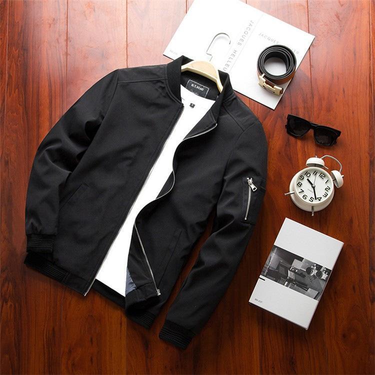  куртка мужской модный MA-1 жакет блузон "куртка пилота" Zip жакет полцены внешний осень одежда 