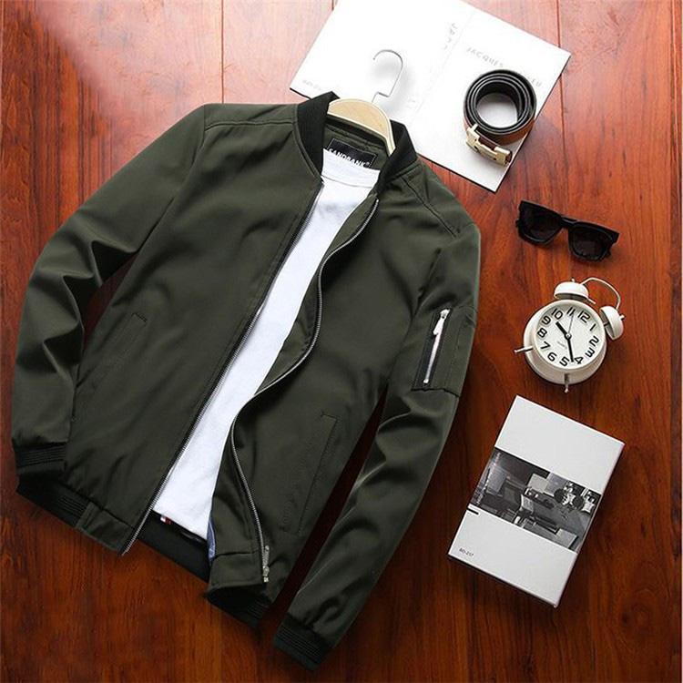  куртка мужской модный MA-1 жакет блузон "куртка пилота" Zip жакет полцены внешний осень одежда 