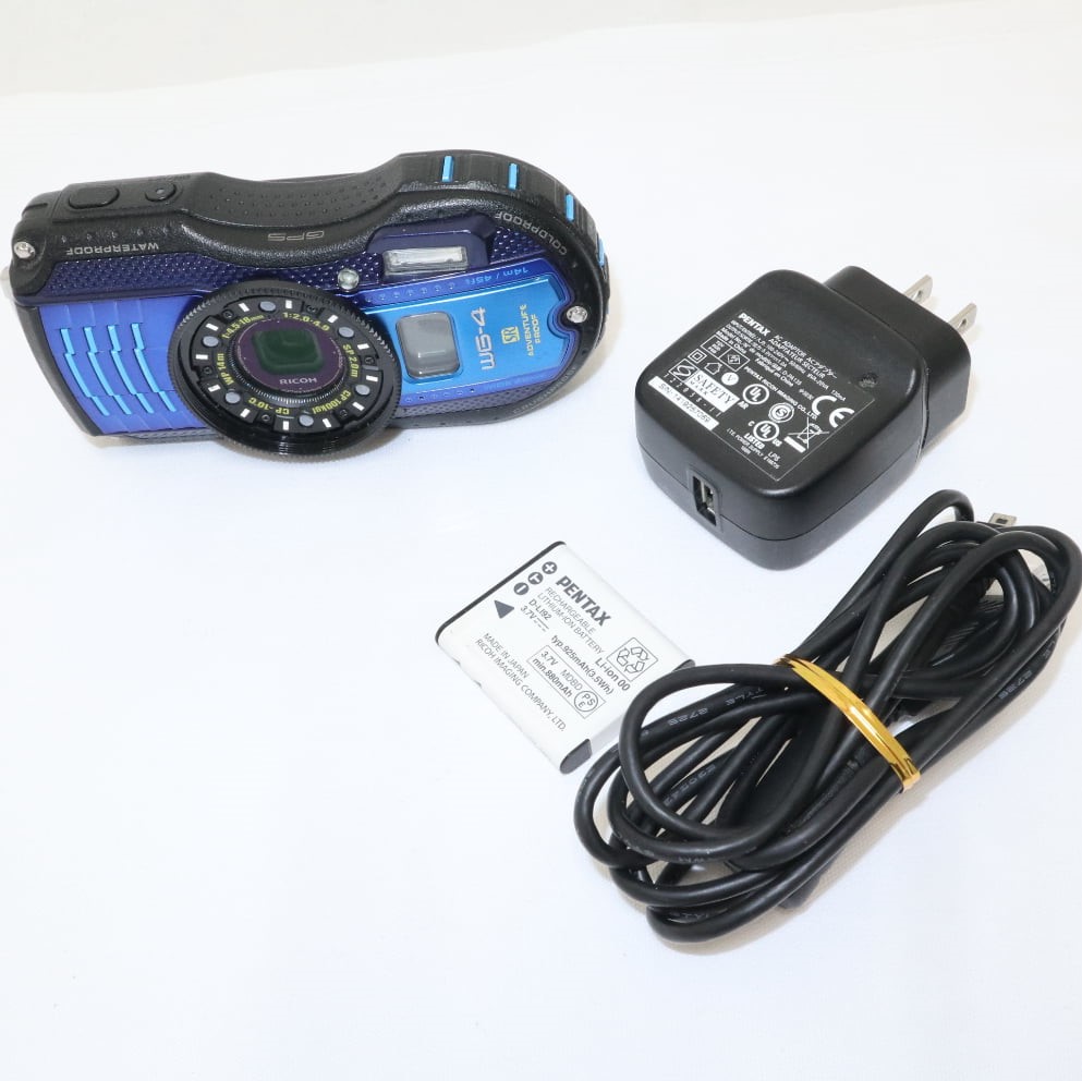 リコー RICOH WG-4 GPS（ブルー） コンパクトデジタルカメラ本体 - 最