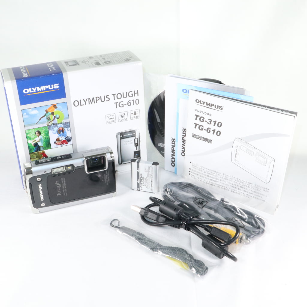 オリンパス OLYMPUS Tough TG-610（シルバー） コンパクトデジタル