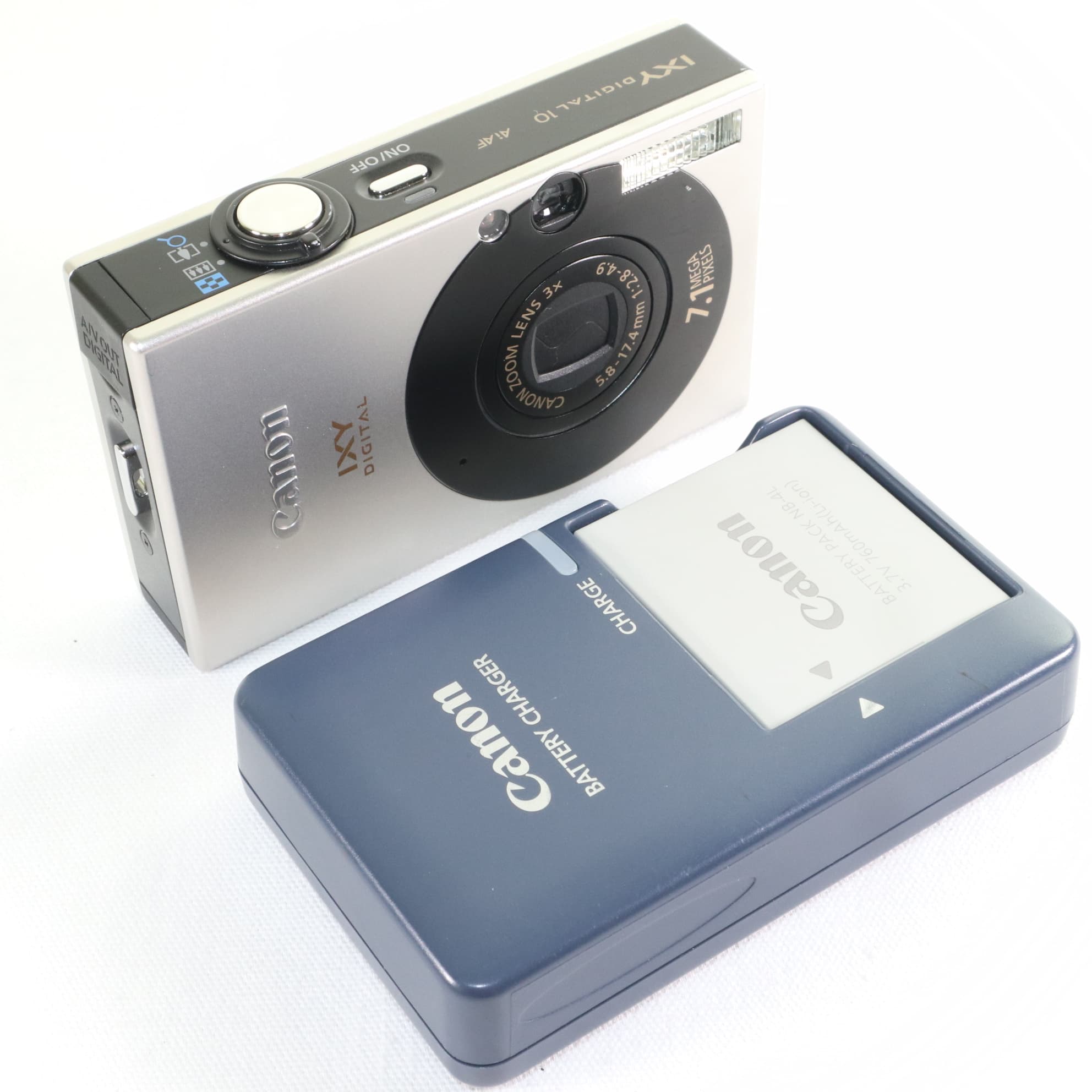 キヤノン イクシ IXY DIGITAL 10（シルバー） コンパクトデジタル