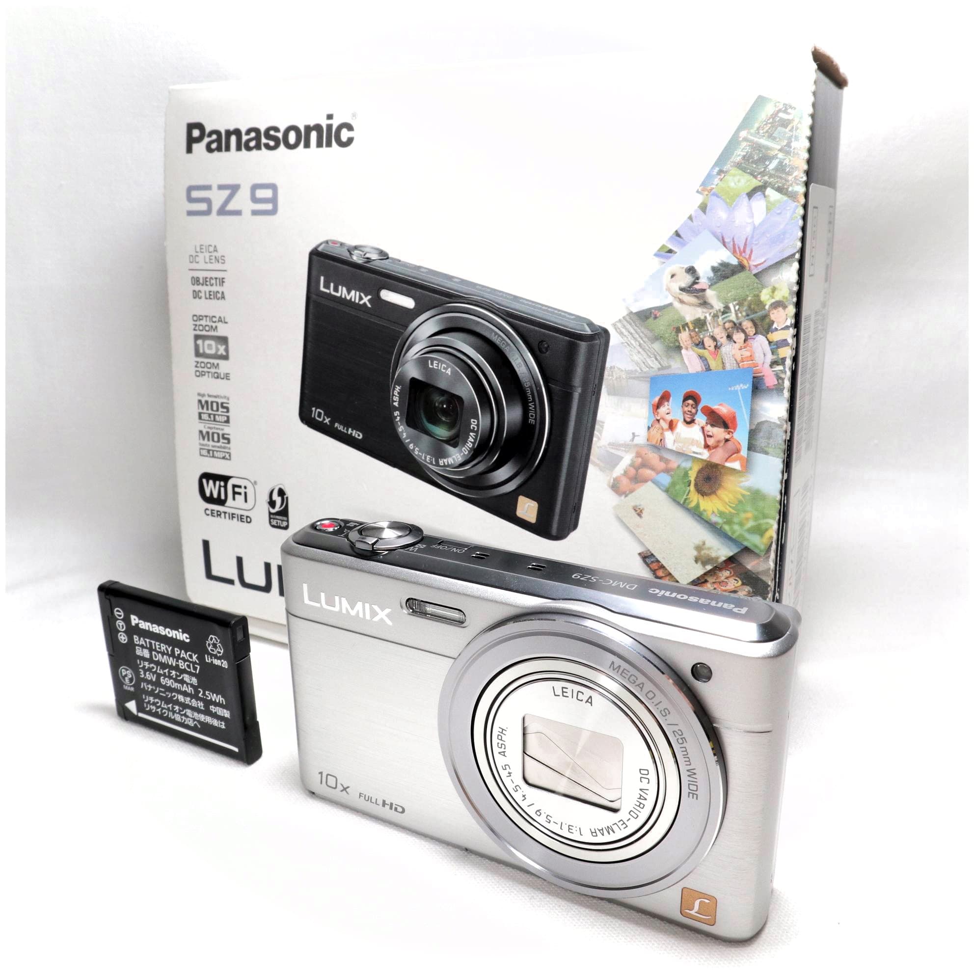 パナソニック ルミックス LUMIX DMC-SZ9-K（ブラック） コンパクト