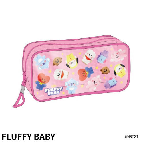 BT21 прозрачный пенал 