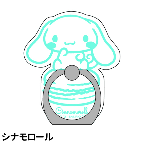 iDress Sanrio IJOY кольцо RING прозрачный sanrio товары рукоятка пассажирский кольцо Cinnamoroll Pom Pom Purin Pochacco черный mi рукоятка gyo Don .... pekru