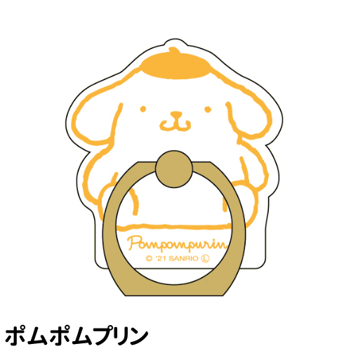iDress Sanrio IJOY кольцо RING прозрачный sanrio товары рукоятка пассажирский кольцо Cinnamoroll Pom Pom Purin Pochacco черный mi рукоятка gyo Don .... pekru