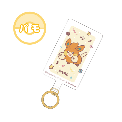  Pocket Monster мульти- сиденье смартфон кольцо сиденье iSB-MPM01-4 / набор Пикачу pamo ушко (уголок) kyu Pokemon L размер ремешок установка 