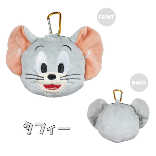  Tom . Jerry kalabina имеется мягкая игрушка застежка-молния эмблема TJ-554142 / Tom Jerry жесткий .-