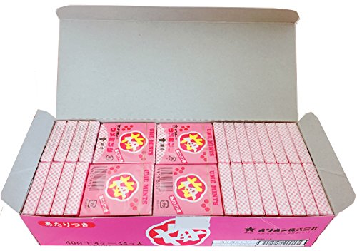  present . plum mintsu44 piece insertion (40 piece +4 piece present . minute ) Shokugan * sugar pastry Orion mintsuorion per plum meat extract plum taste former times while Showa Retro long cellar nostalgia. 