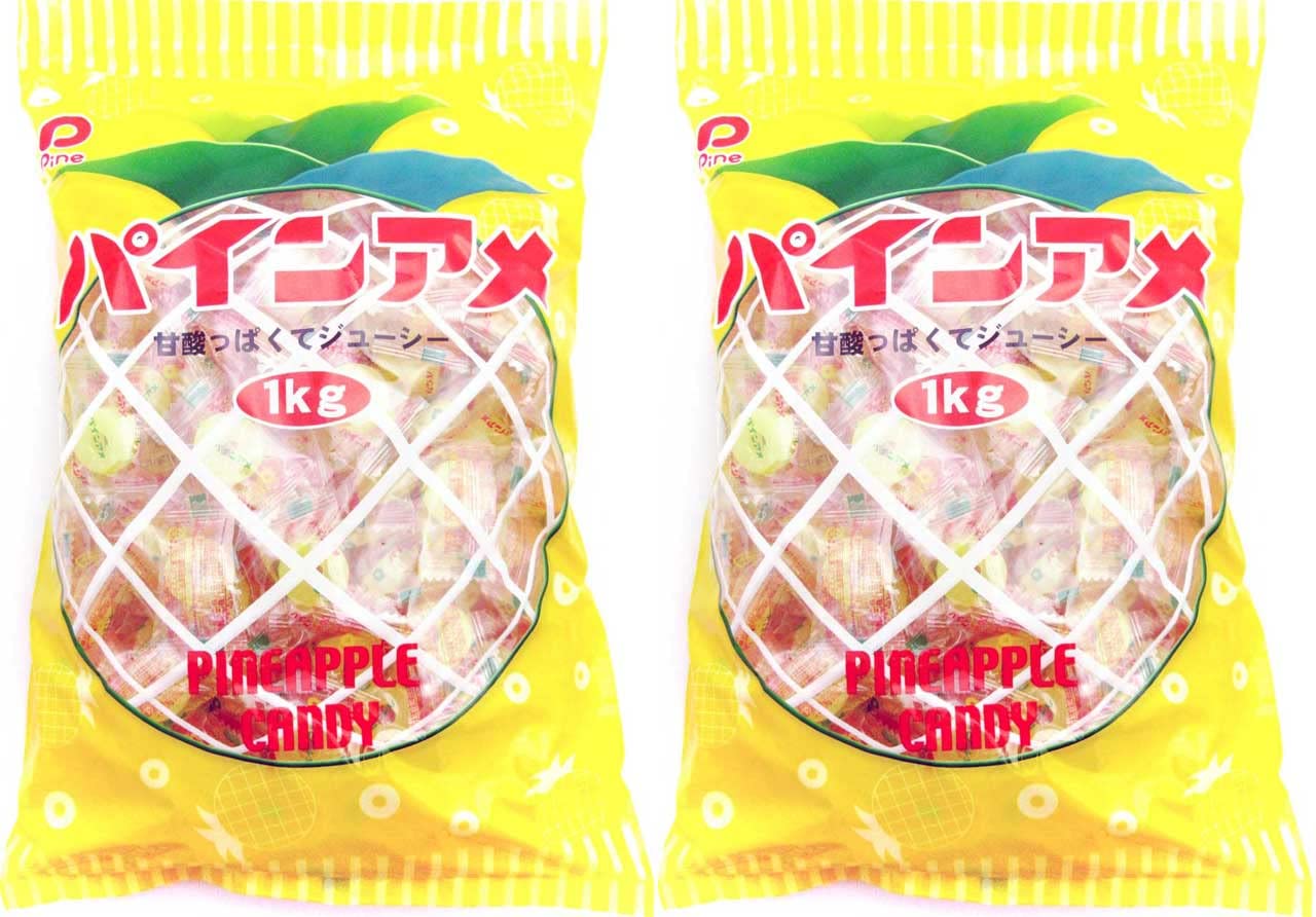 Pine（食品） Pine KGパインアメ 1kg×2袋 飴、ソフトキャンディ - 最安値・価格比較 - Yahoo!ショッピング