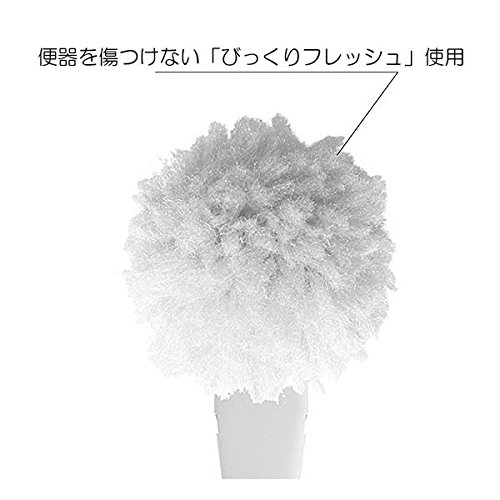  width znaklie-shon toilet brush ivory approximately length 13x width 9x height 39cm