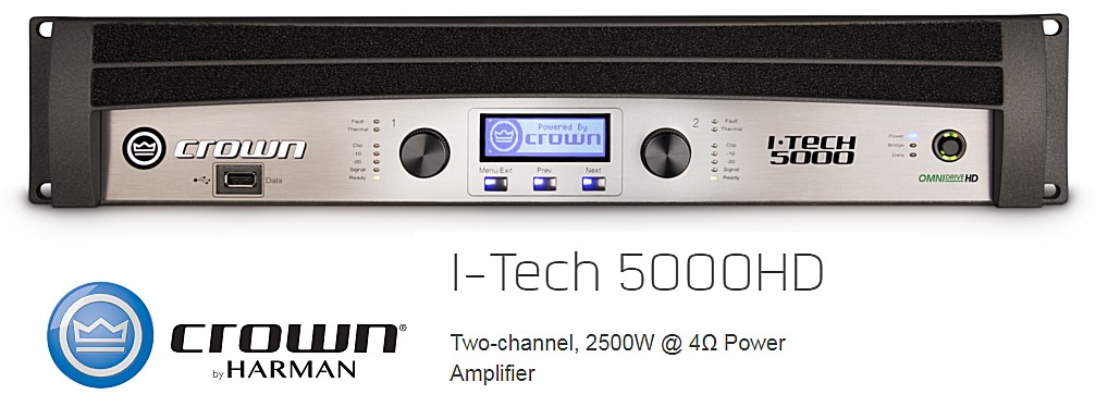 CROWN/ Crown (AMCRON) I-Tech HD Series усилитель мощности IT5000HD