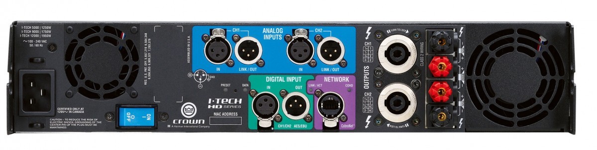 CROWN/ Crown (AMCRON) I-Tech HD Series усилитель мощности IT5000HD
