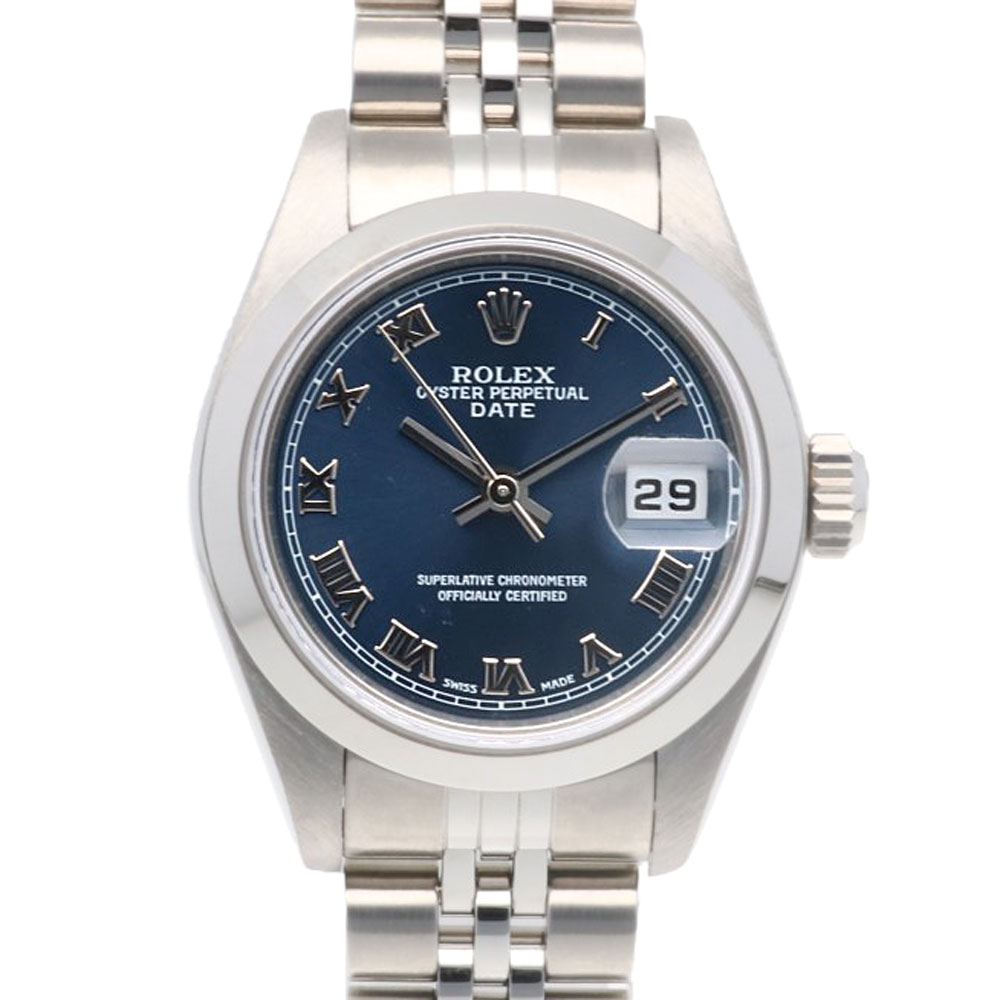 オイスターパーペチュアル 79160 SS ジュビリーブレス ローマ/ブルーダイヤル