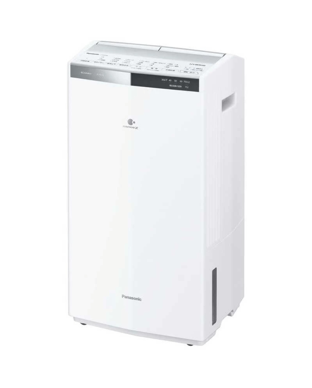 Panasonic ハイブリッド方式 衣類乾燥除湿機 クリスタルホワイト F