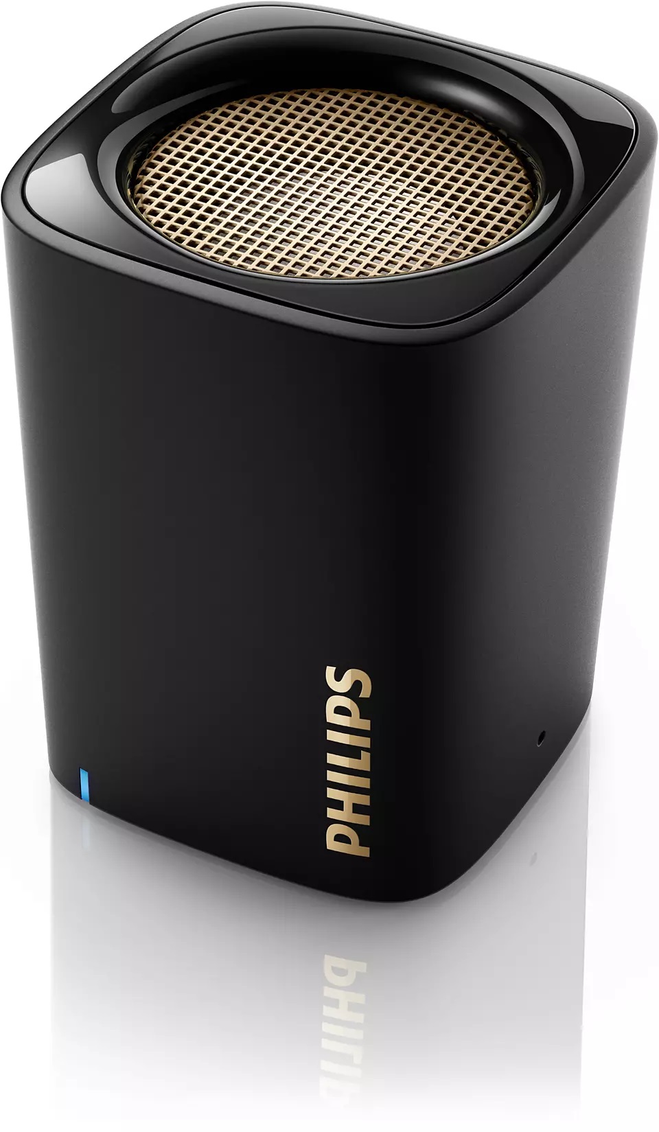 Philips スピーカー ブラック Philips ワイヤレスポータブルスピーカー BT100B （ブラック） スマホ