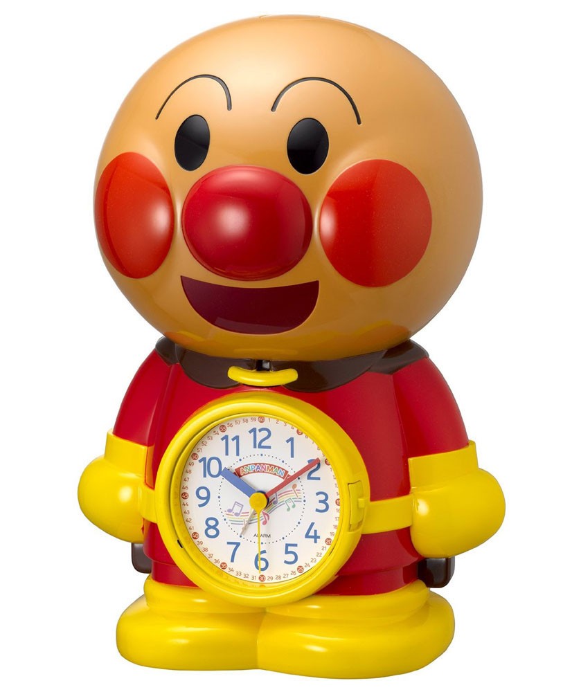 新規購入 それいけ アンパンマン 目覚まし時計 キャラクター アナログ おもしろ おじゃべり 音声 3d 茶 リズム Rhythm 4se552 M06 ブラ 選べるサイズ展開 Diquinsa Com Mx