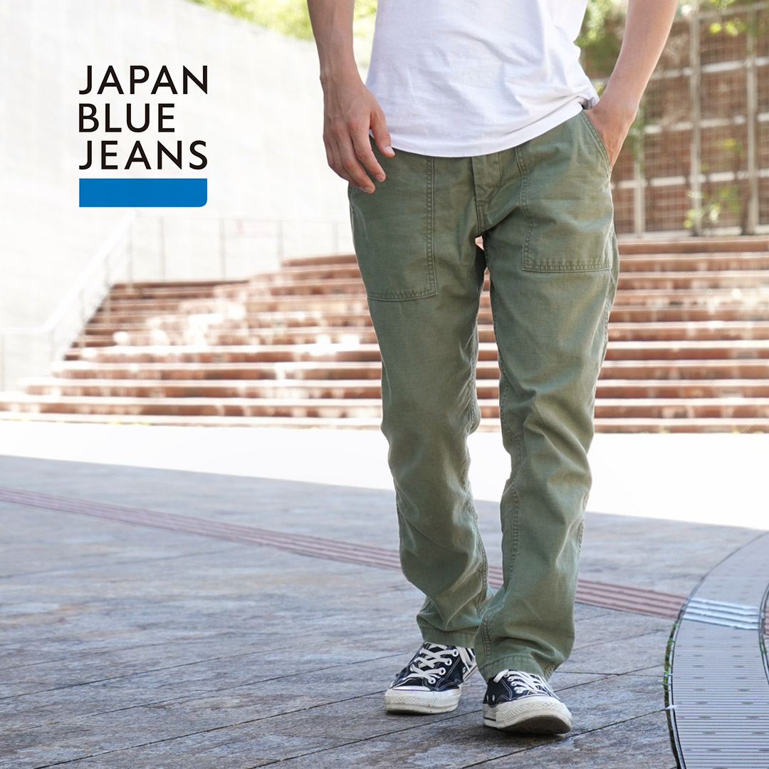 JAPAN BLUE JEANS( Japan голубой джинсы ) специальный заказ Baker брюки Semi-wide конический / мужской 