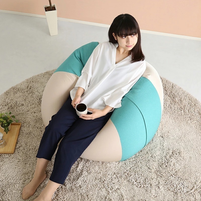  beads cushion PICO 3 piece set XL size / all 3 size ×7 color cover .... worn difficult new material width 83.5 depth 84.5 height 42cm "zaisu" seat floor chair 