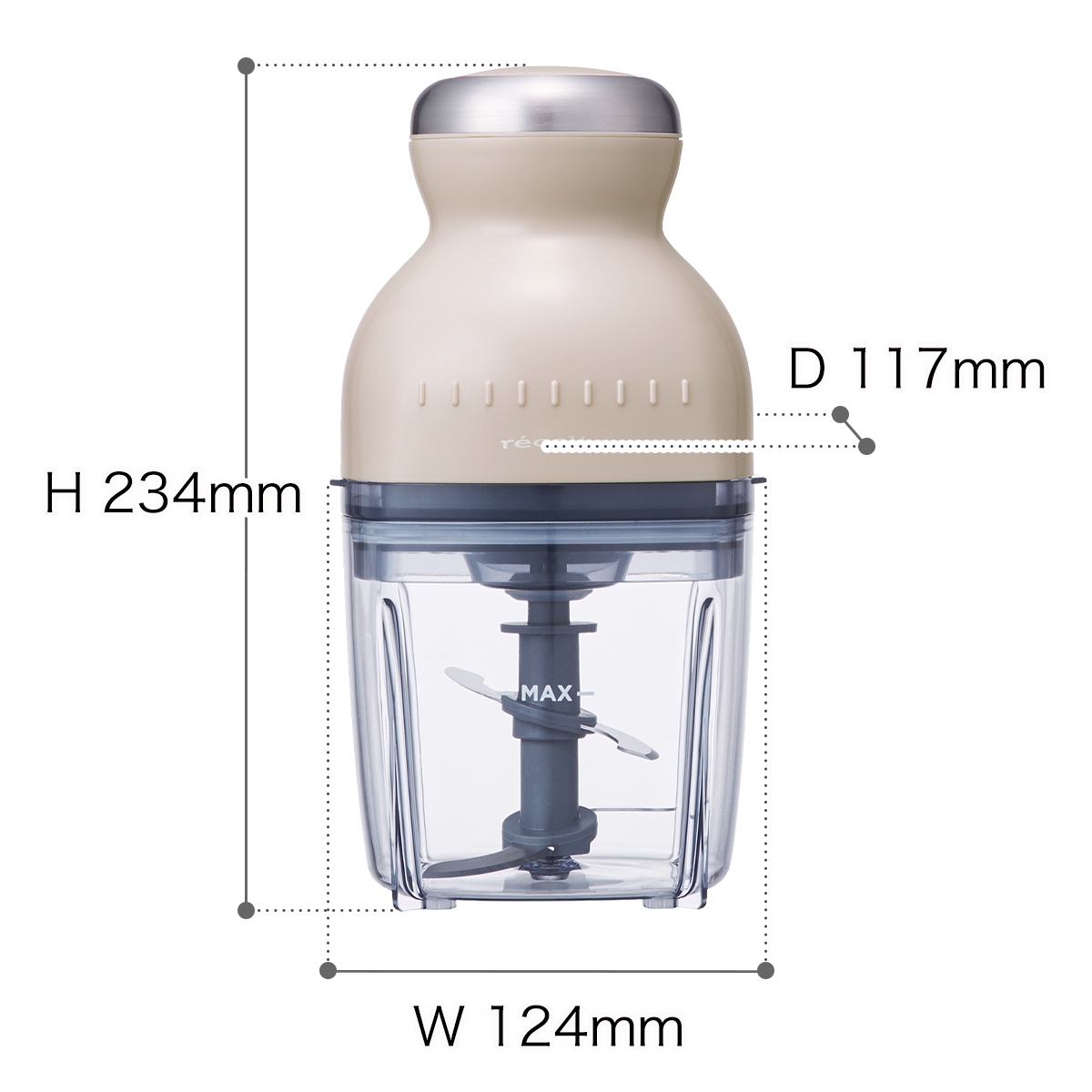 [ recolte Capsule Cutter Bonne ] with special favor food processor Capsule cutter bonnre Colt b Len da- mixer ice .... grater whip RCP-3