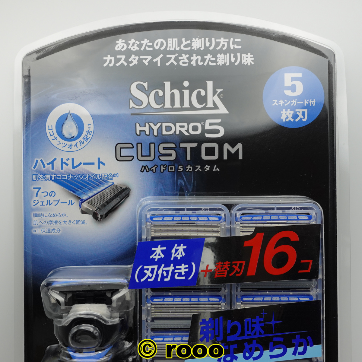  Schic гидро 5 custom _ бритва всего 17 шт 5 листов лезвие .. санки ...kami санки SCHICK HYDRO5 CUSTOM