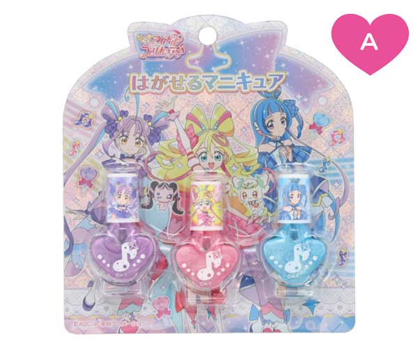  Kimi . идол Precure!. ... маникюр 3 шт. комплект ногти маникюр Kids ногти Kids макияж cosme Kids cosme PR33849 PR33859. прекрасный .