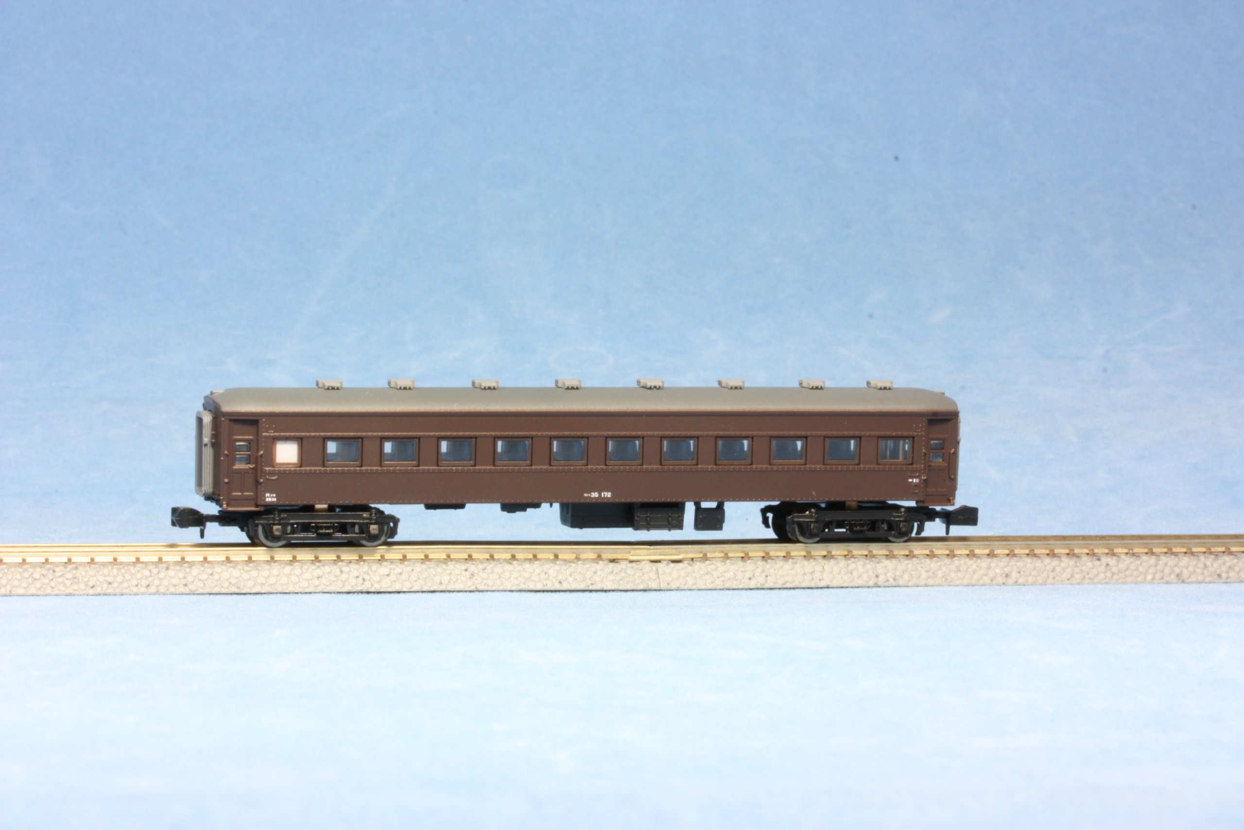 天賞堂 Premium Z オハ35系客車 オハ35 172 （門タケ） 茶 83003