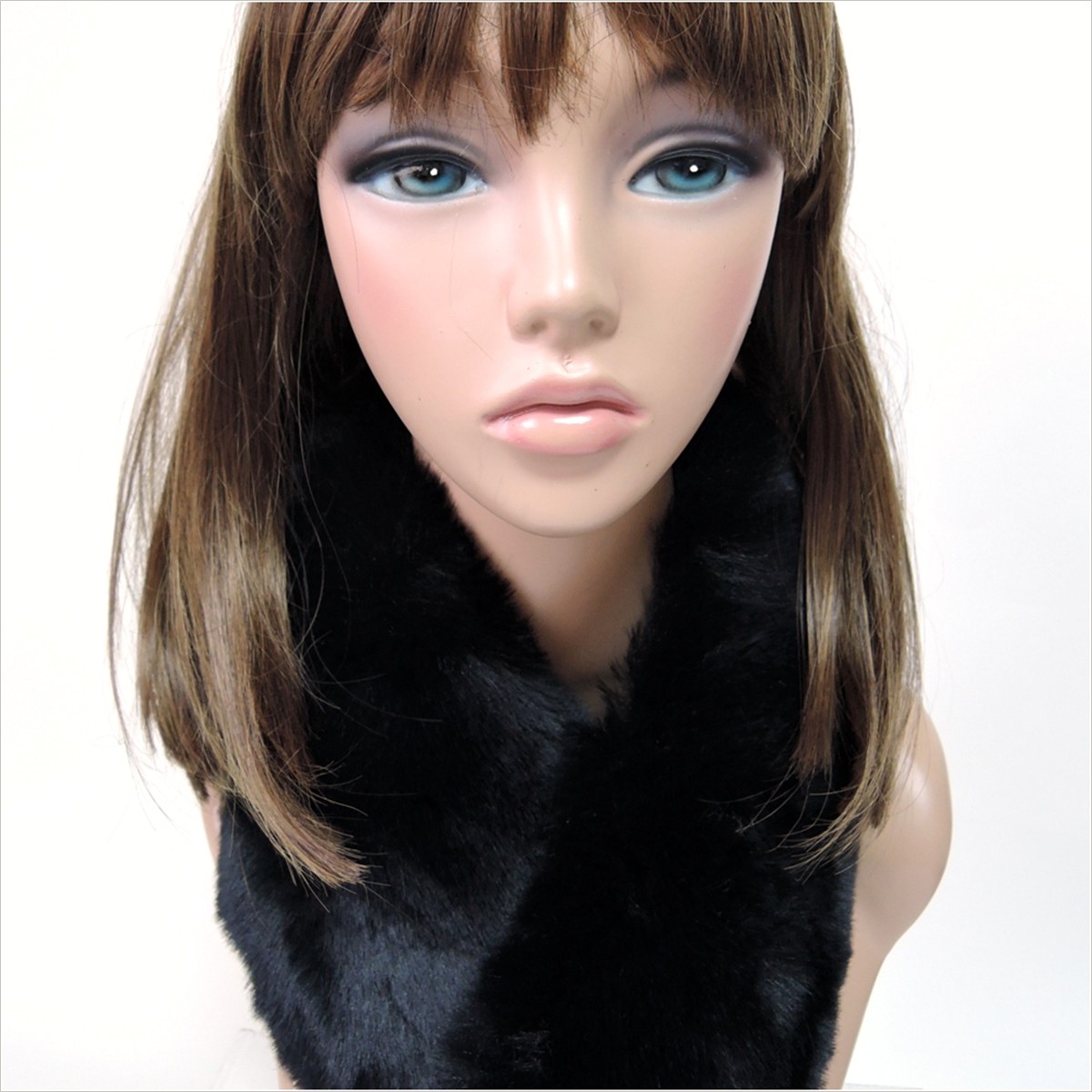 tippet fur muffler magnet magnet lady's fake fur stole protection against cold soft .... autumn winter 