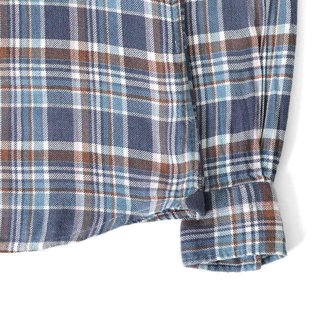  б/у одежда DAILY TASTEtei Lee вкус tartan проверка рубашка в ковбойском стиле TEN94678 синий рубашка с длинным рукавом Kids boys женский 